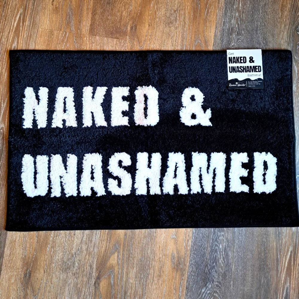 Naked & Unashamed Bathroom Rug